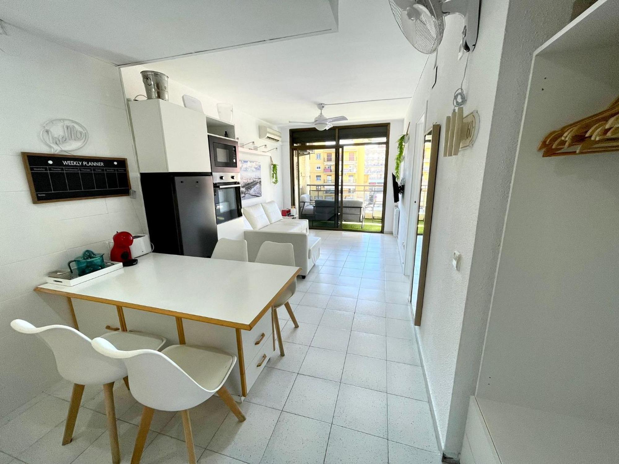 Apartemento Piscina Centro Calella 3 Min Playa Buitenkant foto
