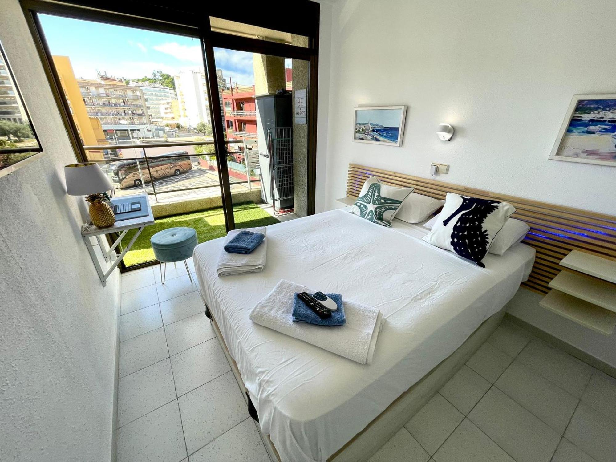 Apartemento Piscina Centro Calella 3 Min Playa Buitenkant foto